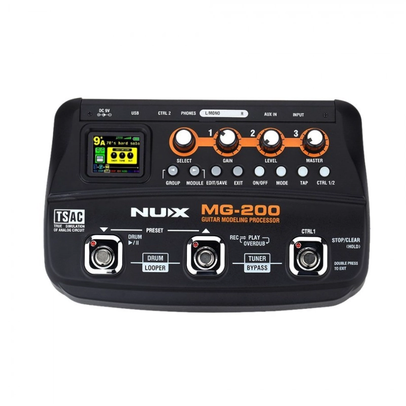 PEDALERA MULTIEFECTOS NUX MG-200 - 1