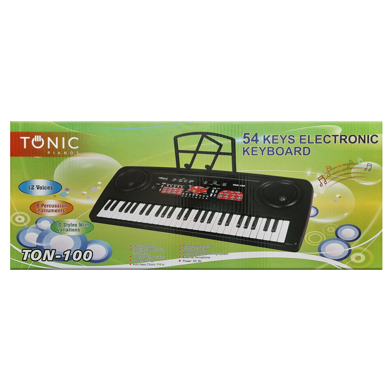TECLADO TONIC ESTÁNDAR 54 TECLAS TON-100 - 3