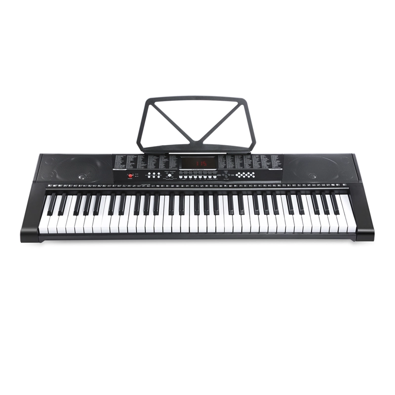 TECLADO MUSICAL PIANO 61 NOTAS+STAND TON-630 - 2