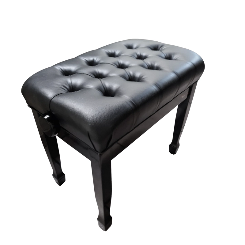SILLA PIANO APEXTONE SUPER DLX AP-5123 NEGRO BLACK - 1