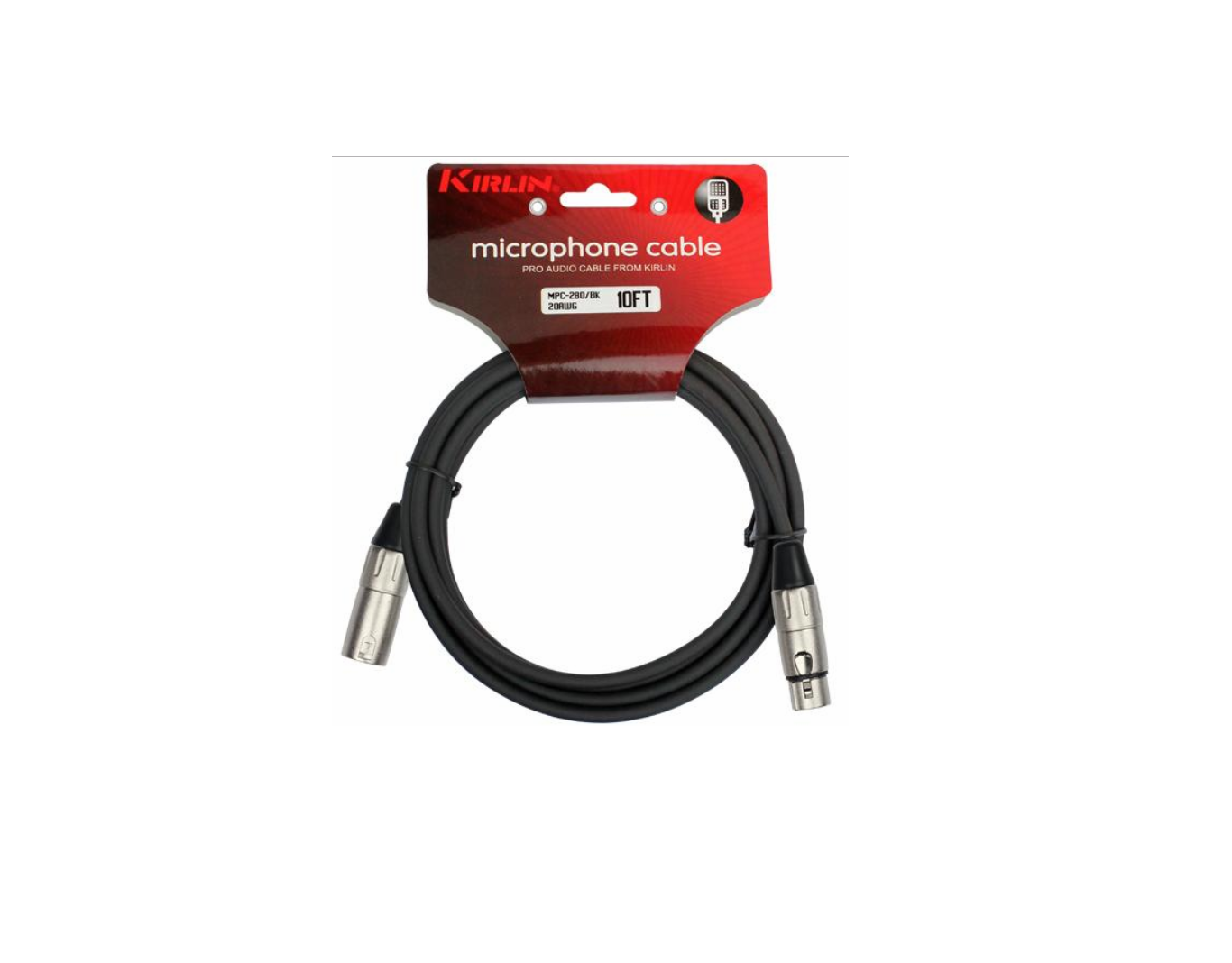 CABLE KIRLIN MICRÓFONO SERIE C XLR 20M MPC-280-20 - 1