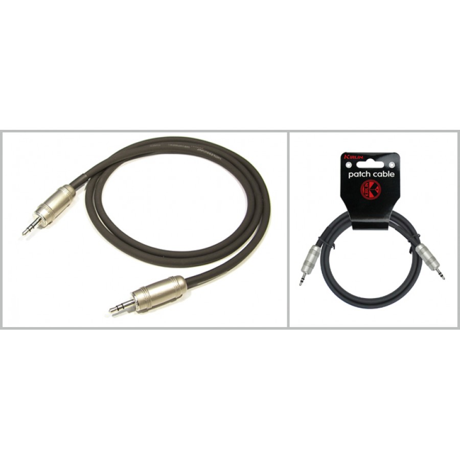 CABLE KIRLIN MINIPLUG-MINIPLUG 1M AP-468PR-1