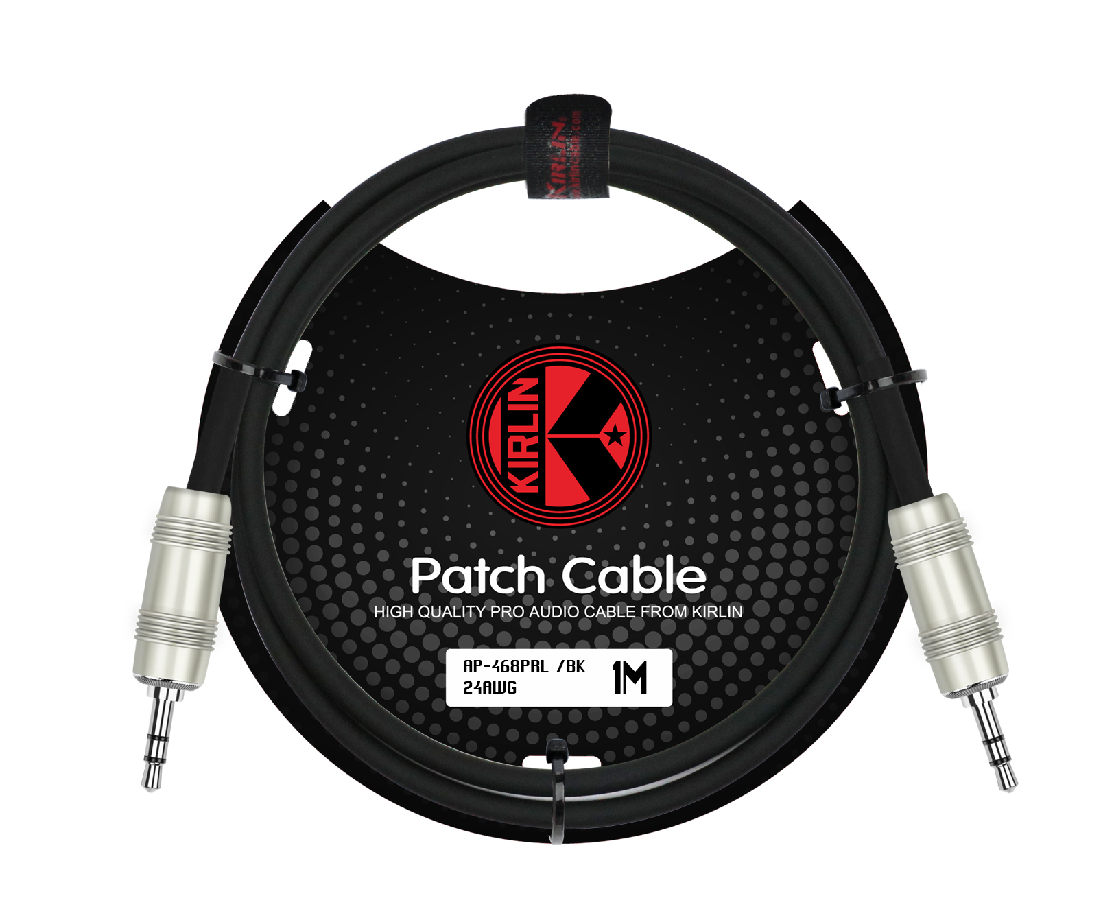 CABLE KIRLIN MINIPLUG-MINIPLUG 2M AP-468PR-2 - 2