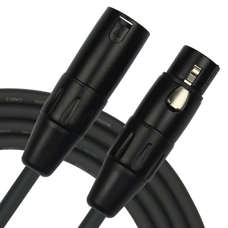 CABLE PARA MICRÓFONO KIRLIN NEGRO 10MTS MPC-470PB-10 - 4