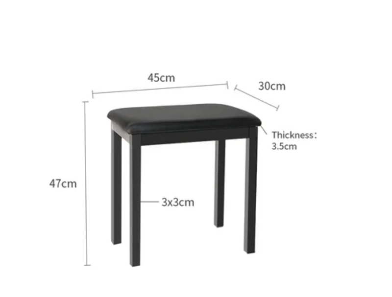 PIANO BENCH SILLATECLADO NUX - 3
