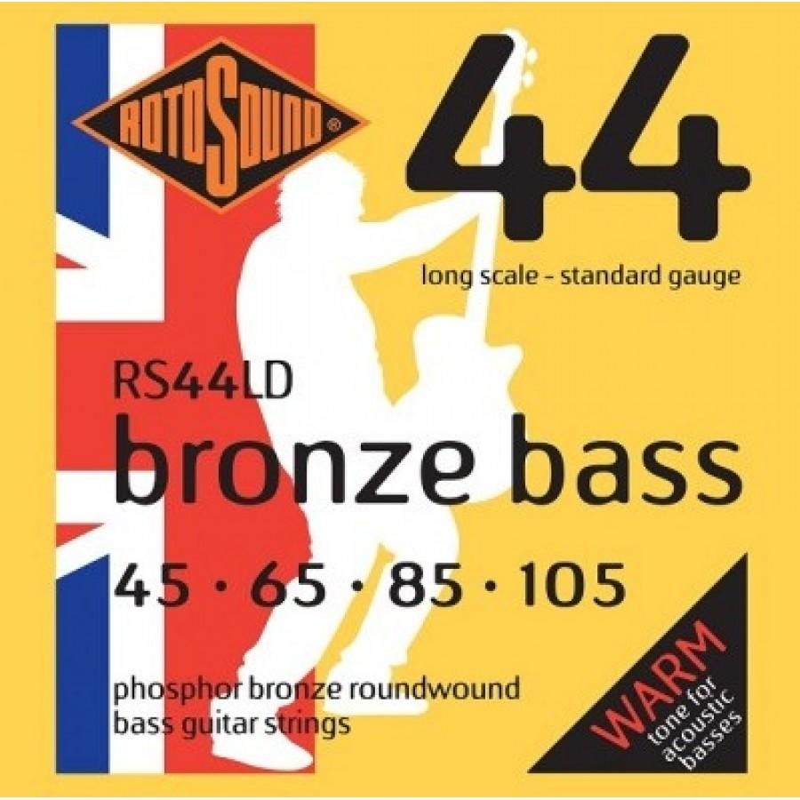 SET ROTOSOUND BAJO ACÚSTICO 4 45-105 RS44LD - 1