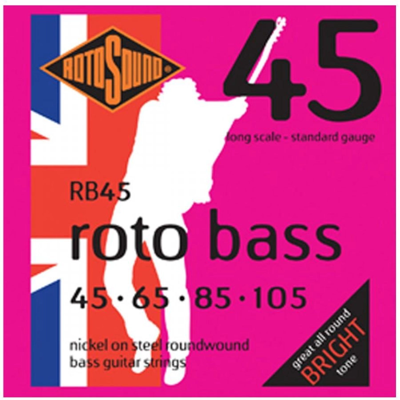 SET BAJO ELECTRICO ROTOSOUND RB45 ROTO BASS 4 - 1