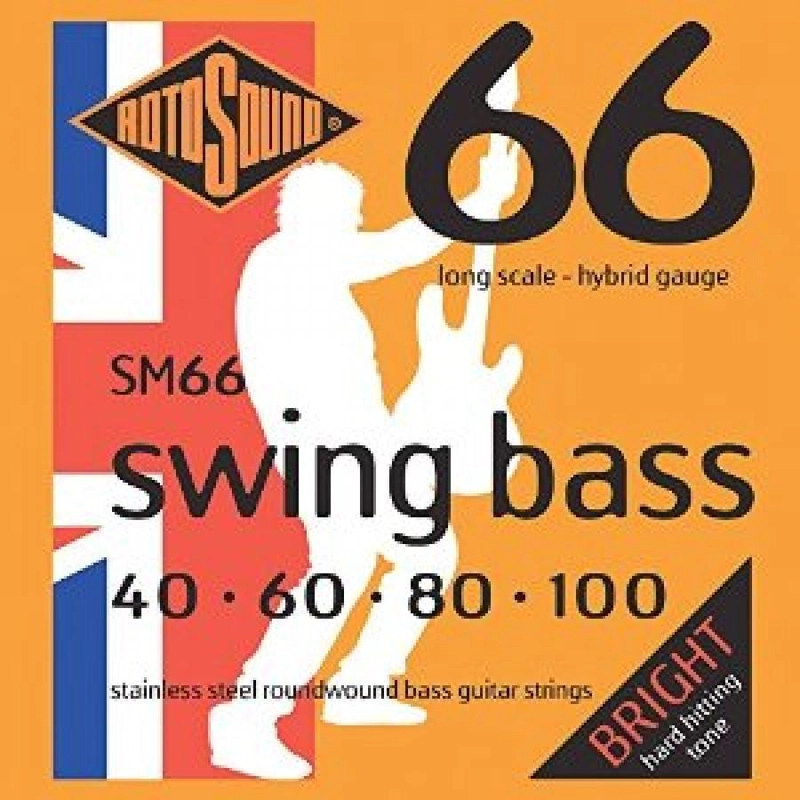 SET BAJO ELECTRICO ROTOSOUND SM66 SWING BASS