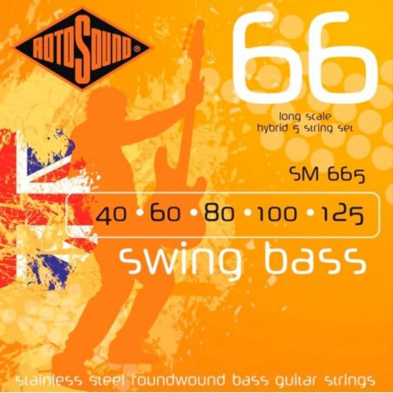 SET ROTOSOUND BAJO ELÉCTRICO SWING BASS SM665 - 2
