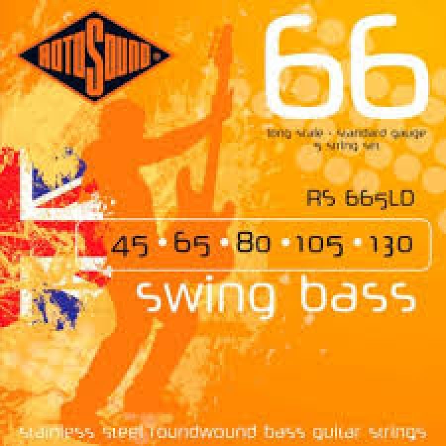 SET BAJO ELECTRICO ROTOSOUND RS665LD SWING BA - 1