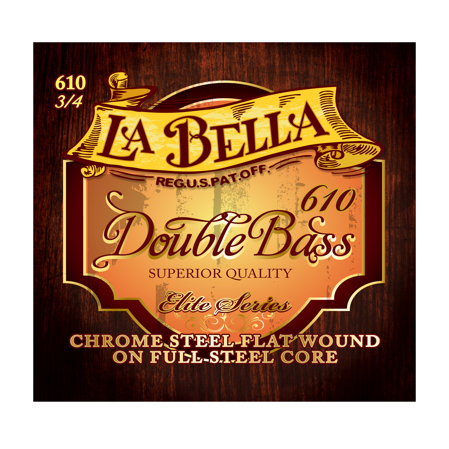 SET CONTRABAJO LA BELLA ELITE 610 - 1