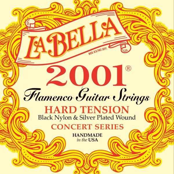 SET LABELLA GUITARRA CLÁSICA FLAMENCO TENSIÓN ALTA 2001FHT - 1