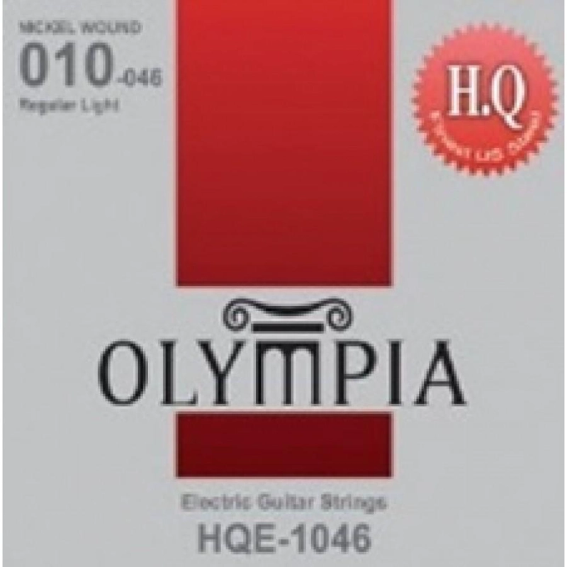 SET GUITARRA ELE CTRICA OLYMPIA REGULAR 10-46 HQE-1046 - 1