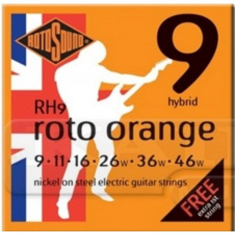 SET ROTOSOUND GUITARRA ELÉCTRICA RH9 - 1
