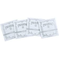 SET PIRASTRO VIOLIN PIRANITO CHROME STEEL MITTEL 615500 - 2