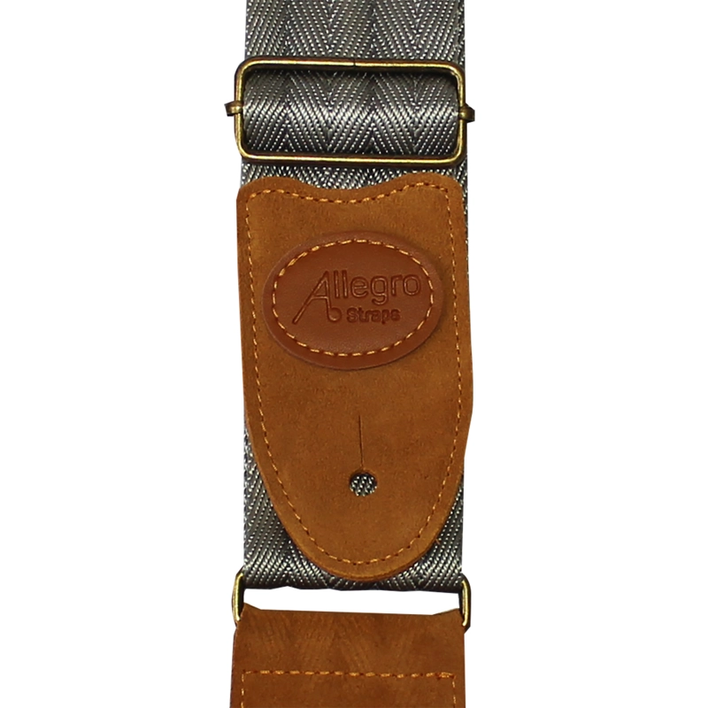 CORREA PARA GUITARRA O BAJO ALLEGRO ALL-NY-GREY - 1