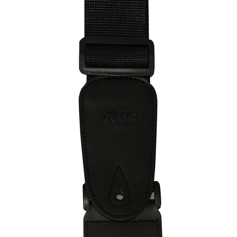 CORREA PARA GUITARRA O BAJO ALLEGRO NYLON BK ALL-PP-BK - 1