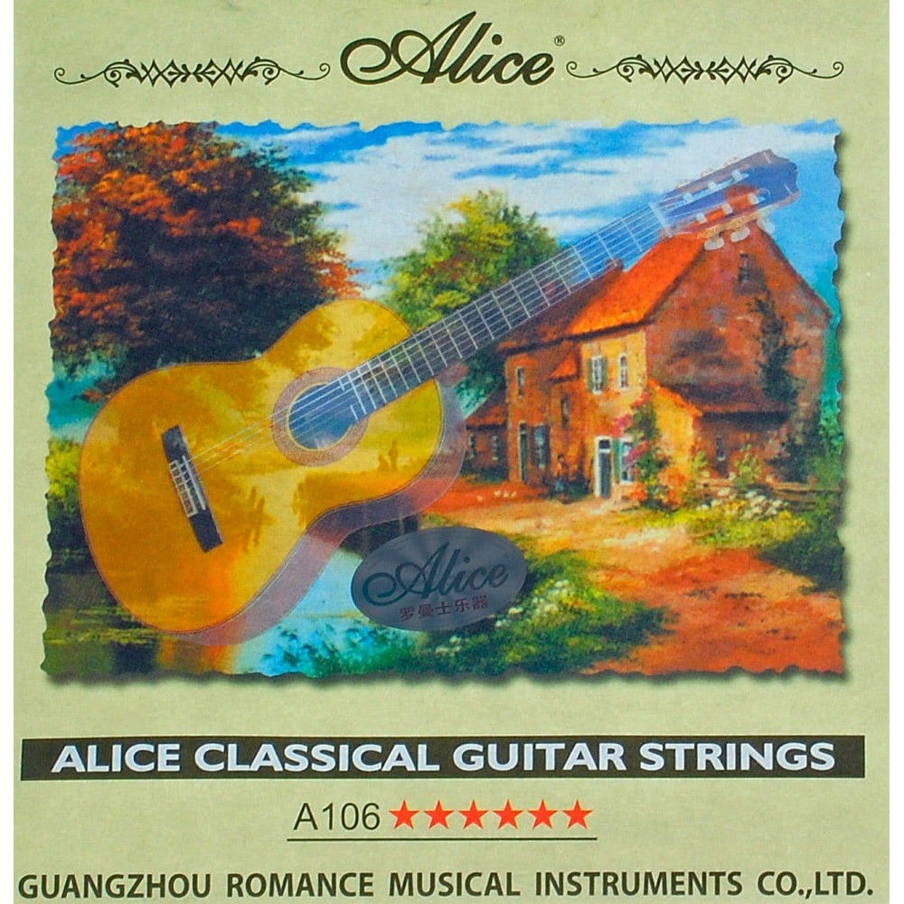 CUERDAS GUITARRA CLÁSICA ALICE A106H - 1