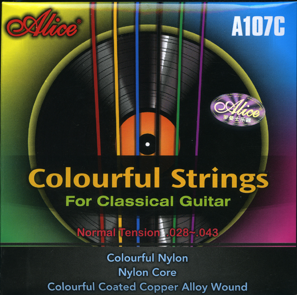 CUERDAS GUITARRA CLÁSICA ALICE A107C - 1