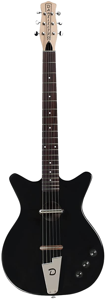 GUITARRA ELE CTRICA CONVERTIBLE BLACK DANELECTRO - 1