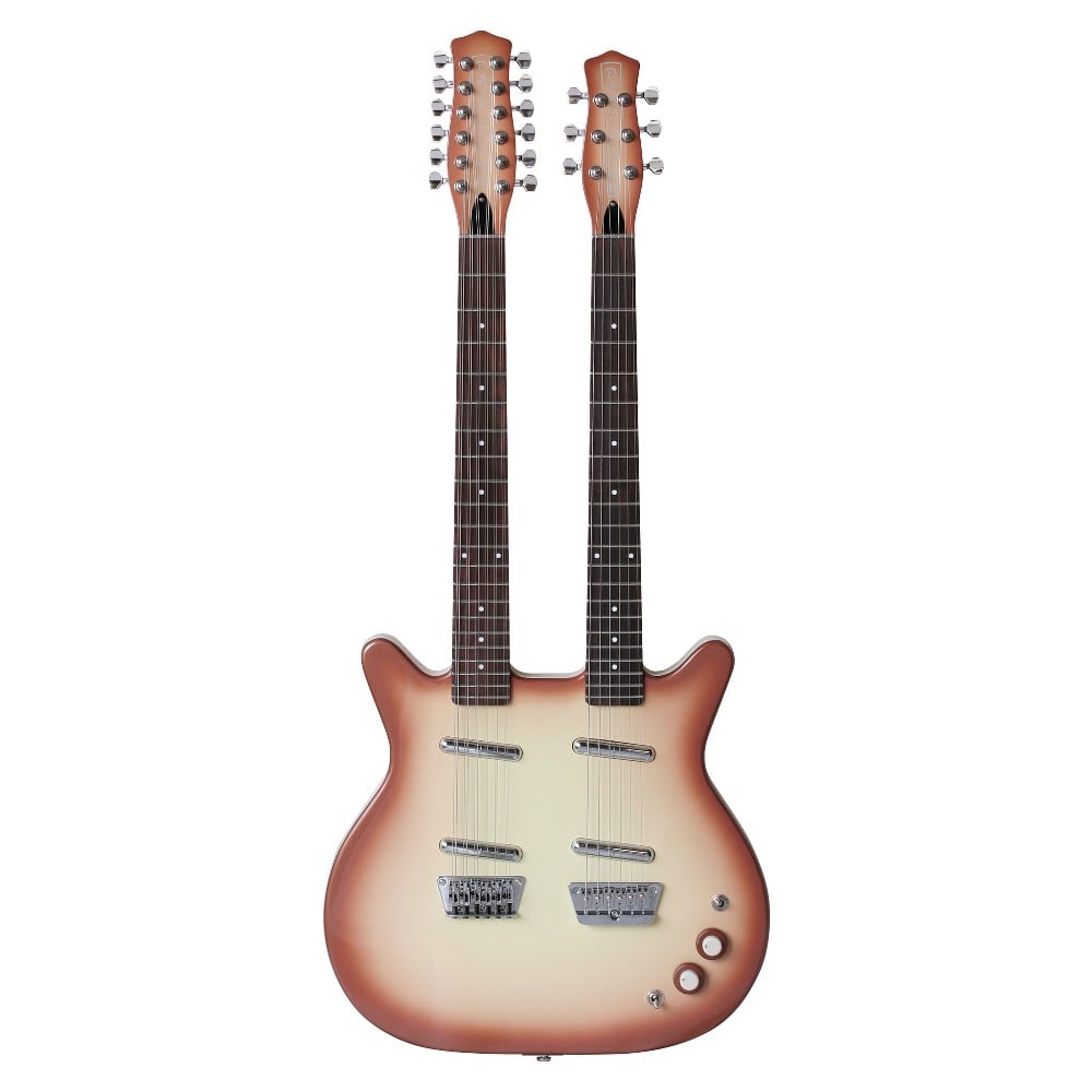 GUITARRA ELE CTRICA DANELECTRO DOBLE 6/12 DBN 612 COB - 1