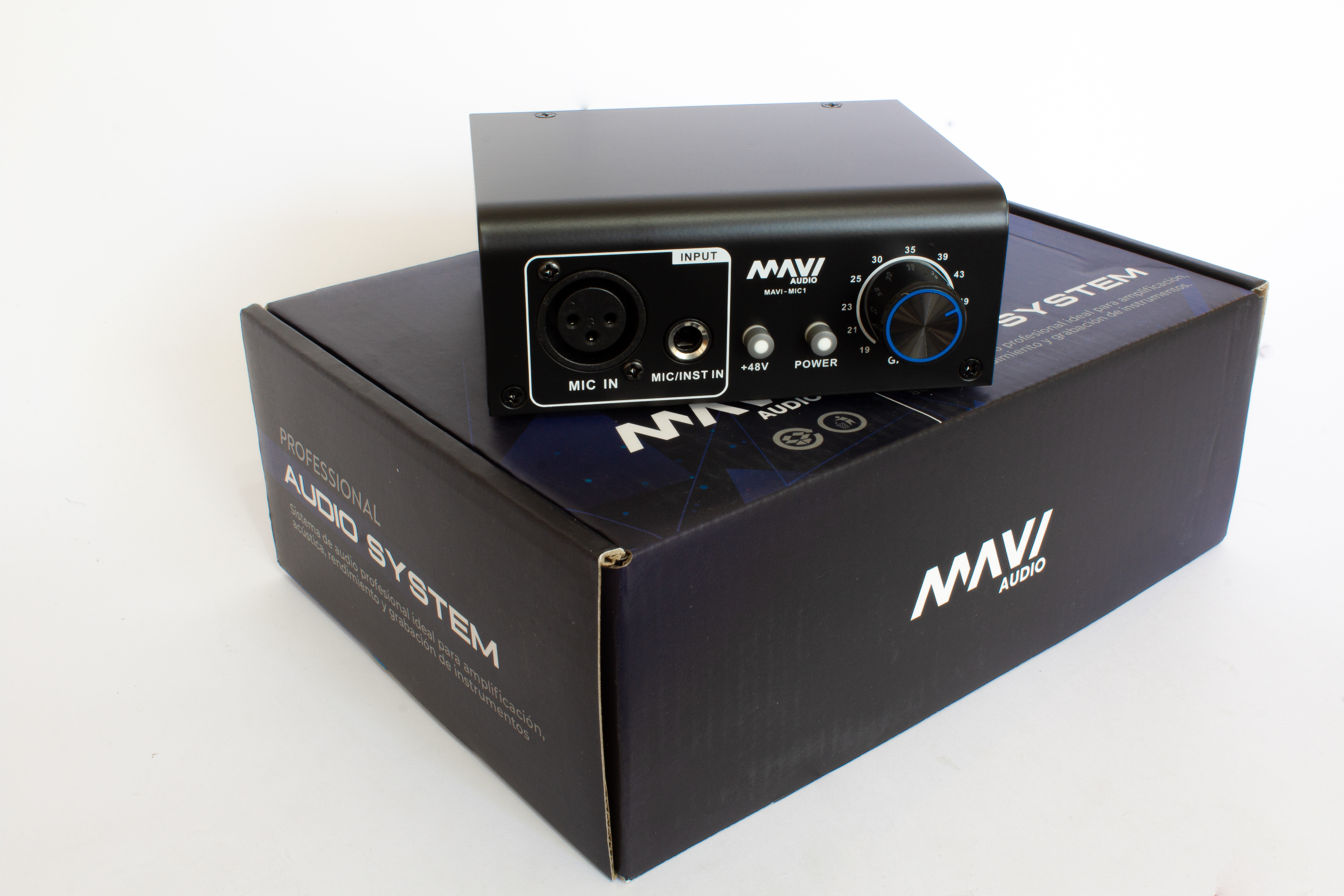 PREAMPLIFICADOR DE MICROFONO MAVI MIC1 - 3