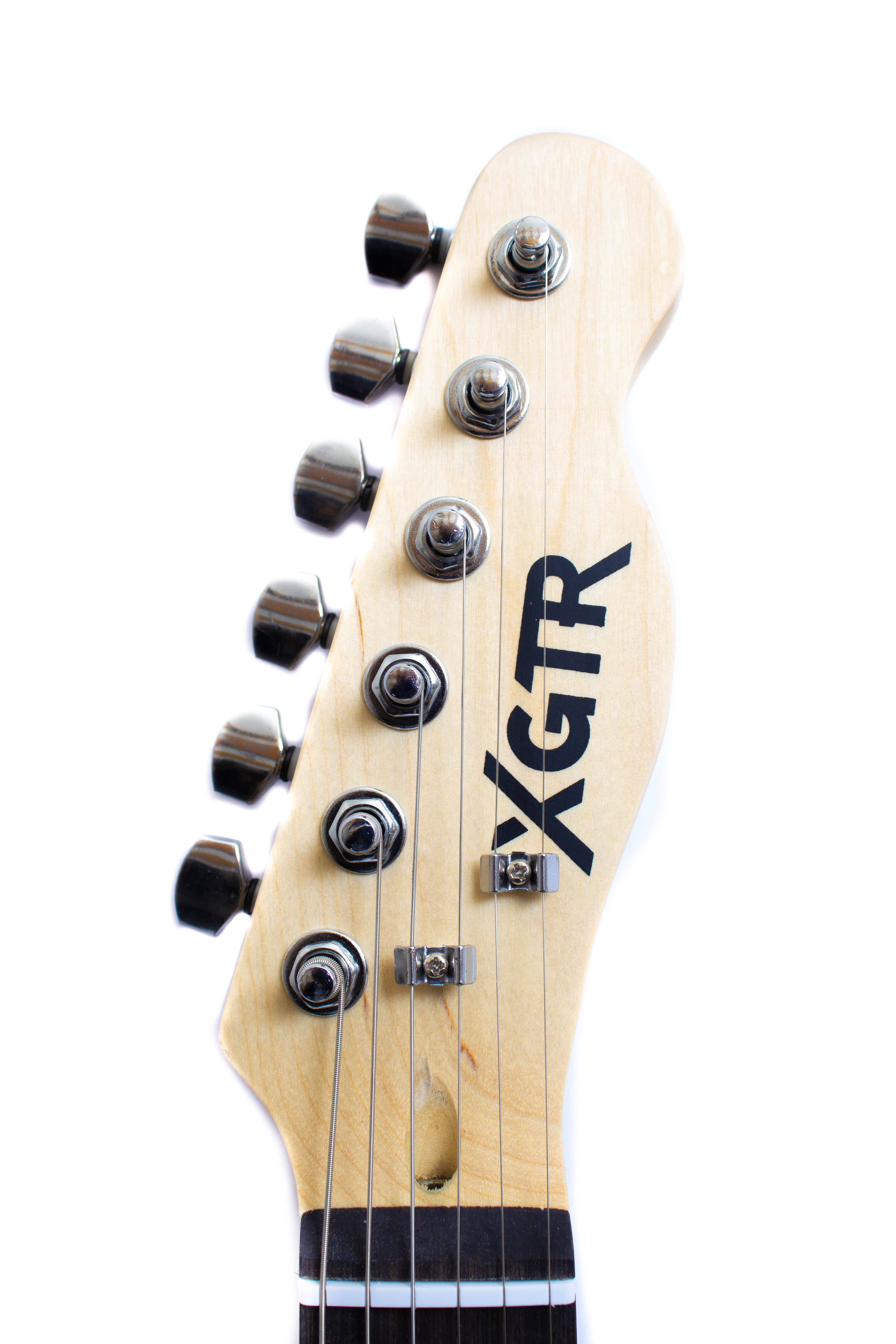 GUITARRA ELÉCTRICA XGTR TELECASTER NEGRO TL100-BK - 5
