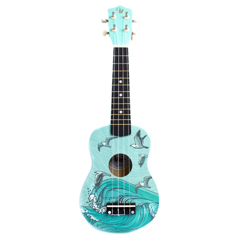 UKELELE SOPRANO HANA DISEÑO MAR + FUNDA HN-SEA - 1