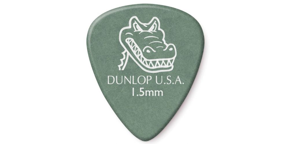 SET DUNLOP UÑETAS GATOR GRIP VERDE 1.5MM DUNL417P1.50 - 1