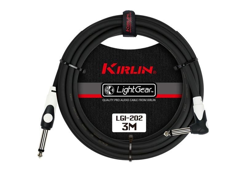 CABLE ALÁMBRICO KIRLIN INSTRUMENTO 3MTS LGI-202-3 - 2