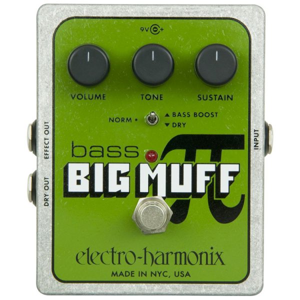 PEDAL ELECTRO HARMONIX DE BAJO BIG MUFF PI