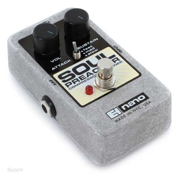 PEDAL ELECTRO HARMONIX COMPRESOR/SUSTAIN SOUL PREACHER - 3
