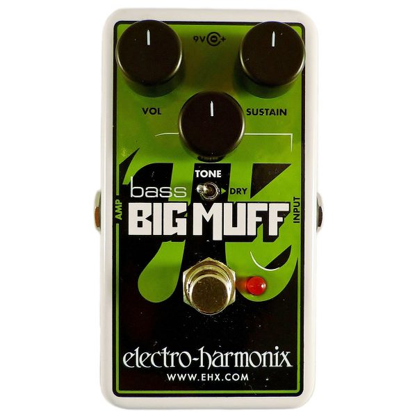 PEDAL ELECTRO HARMONIX DE BAJO NANO BIG MUFF PI - 1
