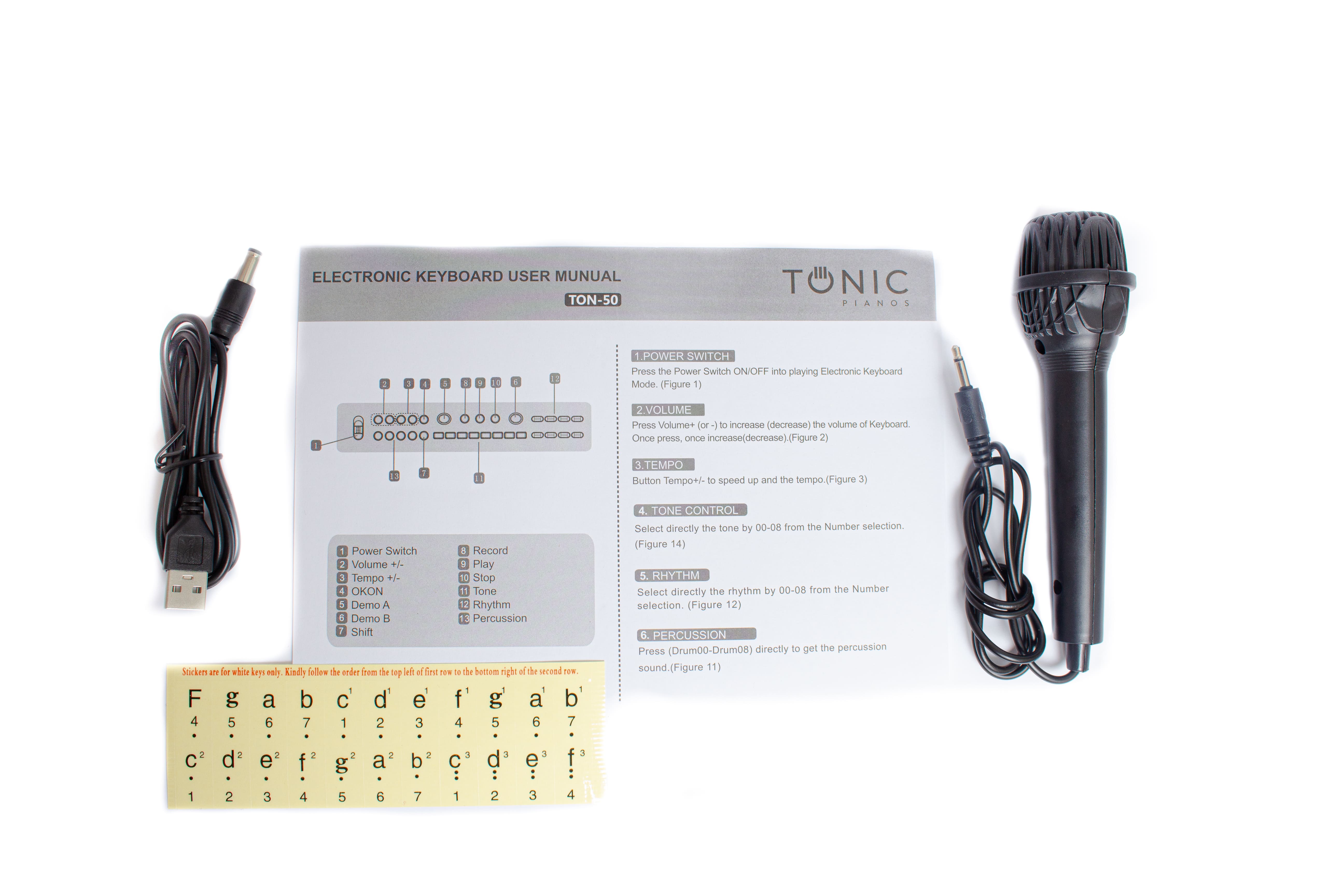 TECLADO TONIC 37 TECLAS TON-50 - 5