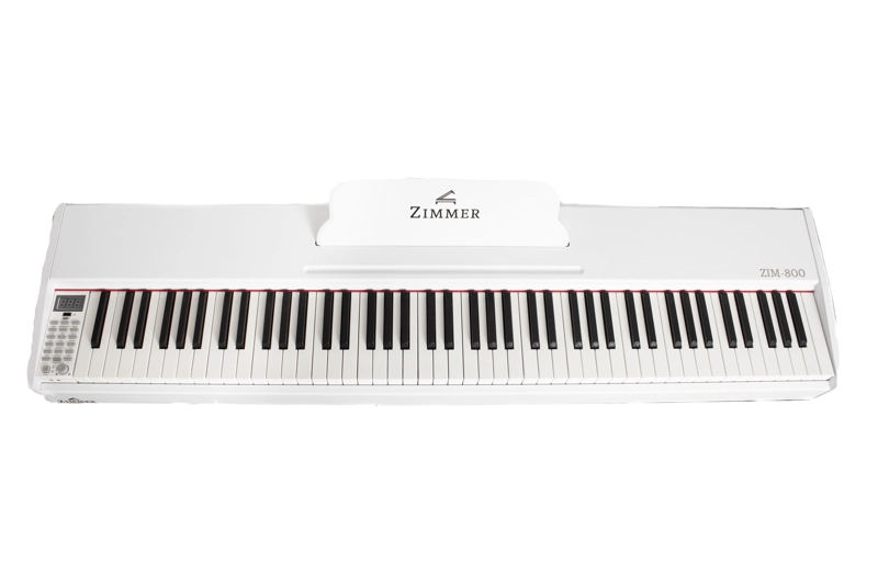 PIANO ZIMMER DIGITAL PORTABLE BLANCO ZIM-800-WH - 4