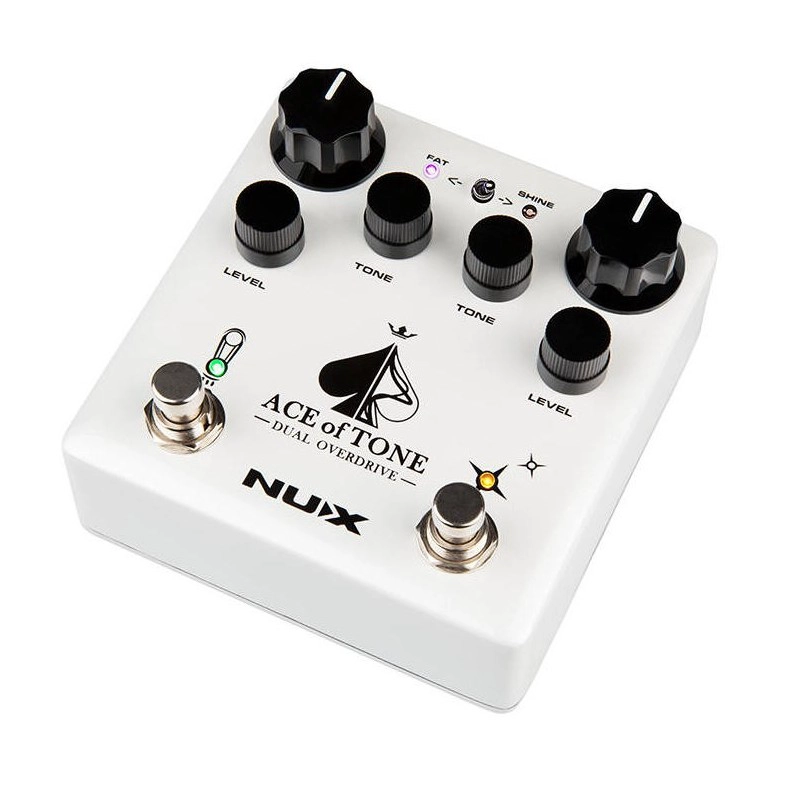 PEDAL DE EFECTO NUX OVERDRIVE DUAL ACE OF TONE NDO-5 - 1