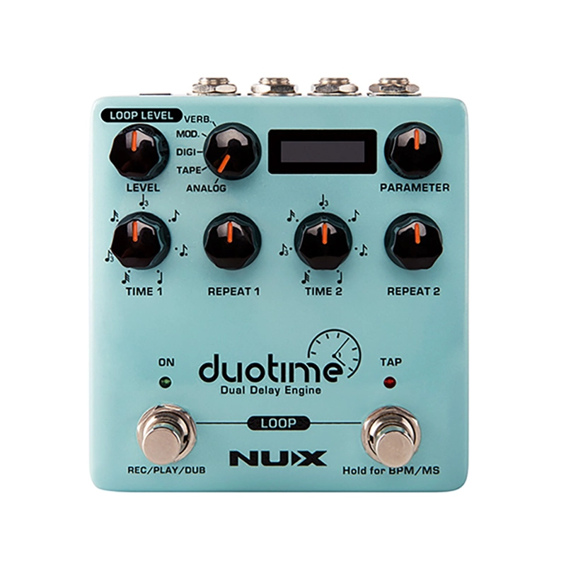 PEDAL DE EFECTOS NUX DELAY DUAL ENGINE DUOTIME NDD-6 - 1