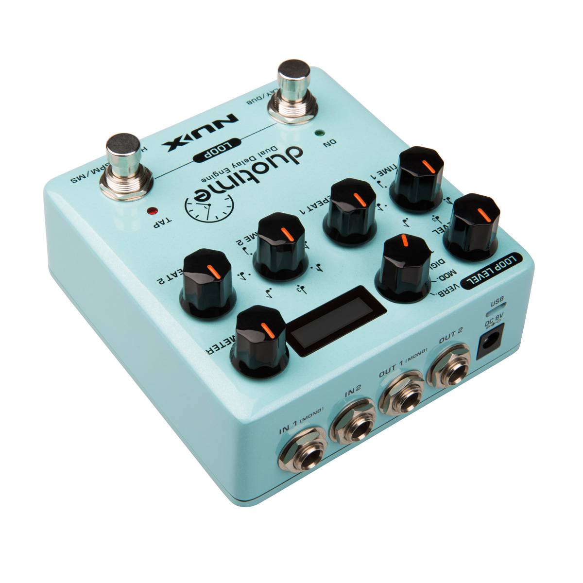 PEDAL DE EFECTOS NUX DELAY DUAL ENGINE DUOTIME NDD-6 - 2