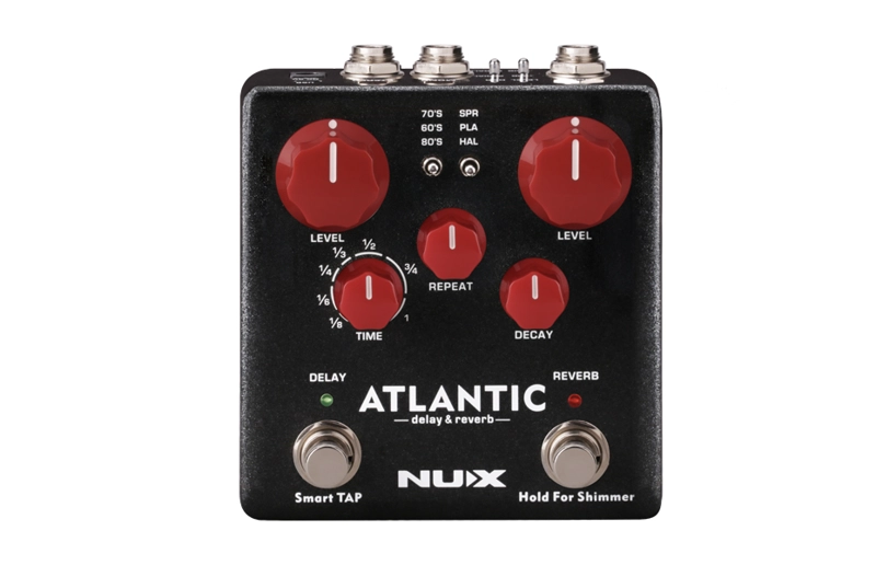 PEDAL DE EFECTOS NUX DELAY Y REVERB ATLANTIC NDR-5 - 1