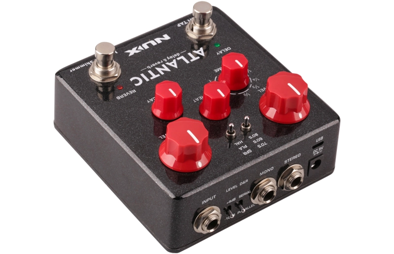 PEDAL DE EFECTOS NUX DELAY Y REVERB ATLANTIC NDR-5 - 3