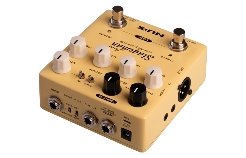 PREAMPLIFICADOR NUX NAP-5 DE GUITARRA ACÚSTICA STAGEMAN FLOOR - 2