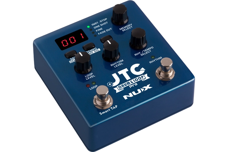 PEDAL NUX LOOPER Y CAJA DE RITMOS PARA GUITARRA JTC NDL-5 - 3