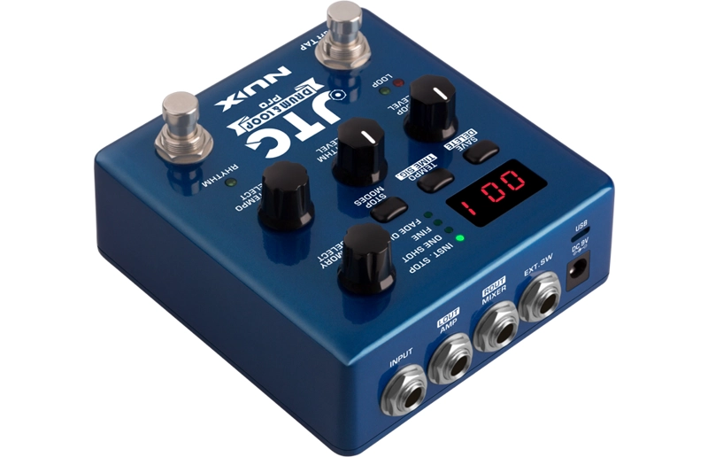 PEDAL NUX LOOPER Y CAJA DE RITMOS PARA GUITARRA JTC NDL-5 - 4