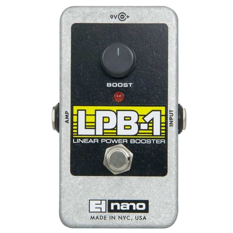PEDAL DE EFECTOS ELECTRO HARMONIX OVERDRIVE/BOOSTER LPB-1 - 1