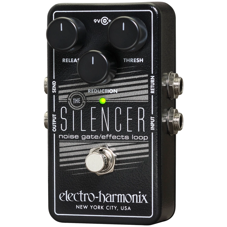 PEDAL ELECTRO HARMONIX NOISE GATE/LOOPER DE EFECTOS SILENCER - 3
