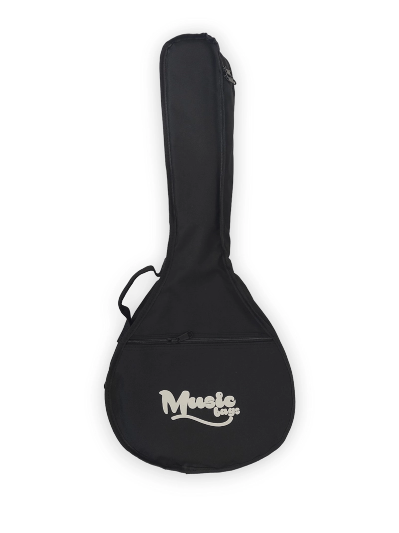 FUNDA MUSIC BAGS DE 10 MM. PARA MANDOLINA COLOR NEGRO MANBAG - 1