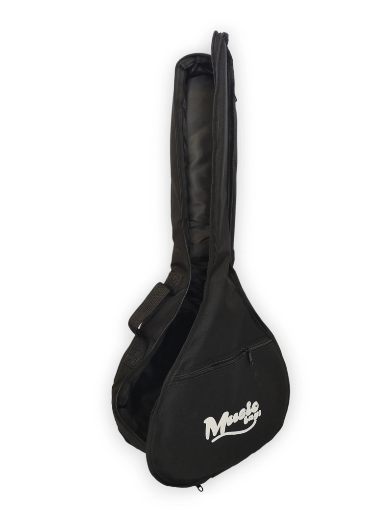 FUNDA MUSIC BAGS DE 10 MM. PARA MANDOLINA COLOR NEGRO MANBAG - 4