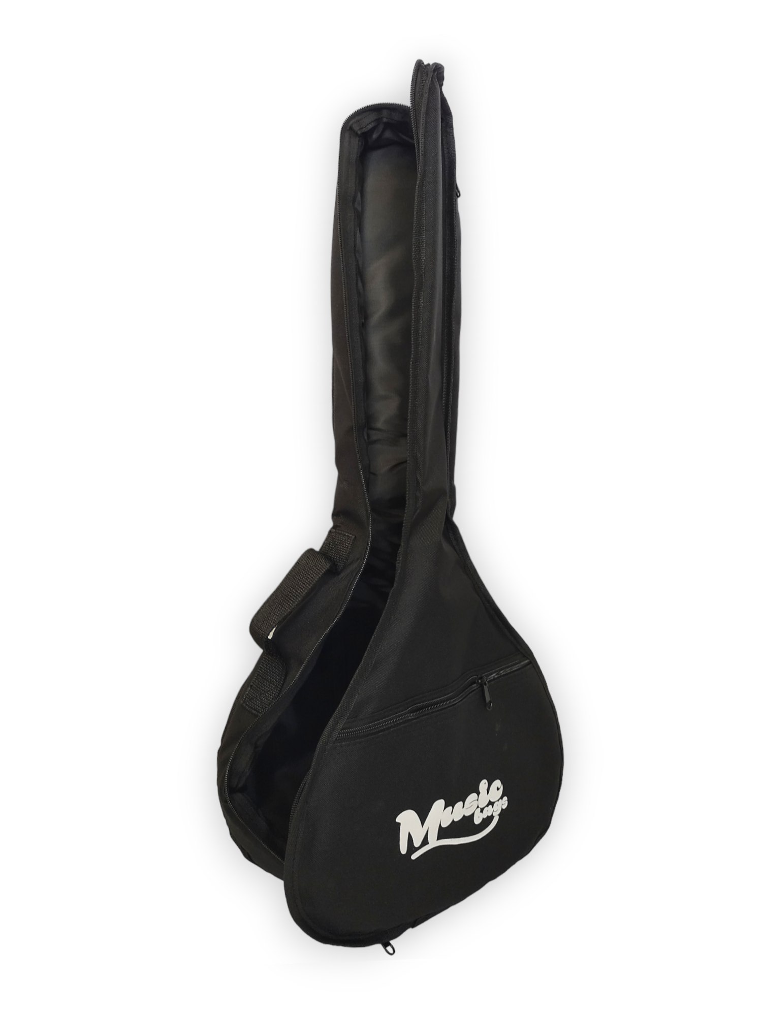 FUNDA MUSIC BAGS DE 10 MM. PARA MANDOLINA COLOR NEGRO MANBAG - 4