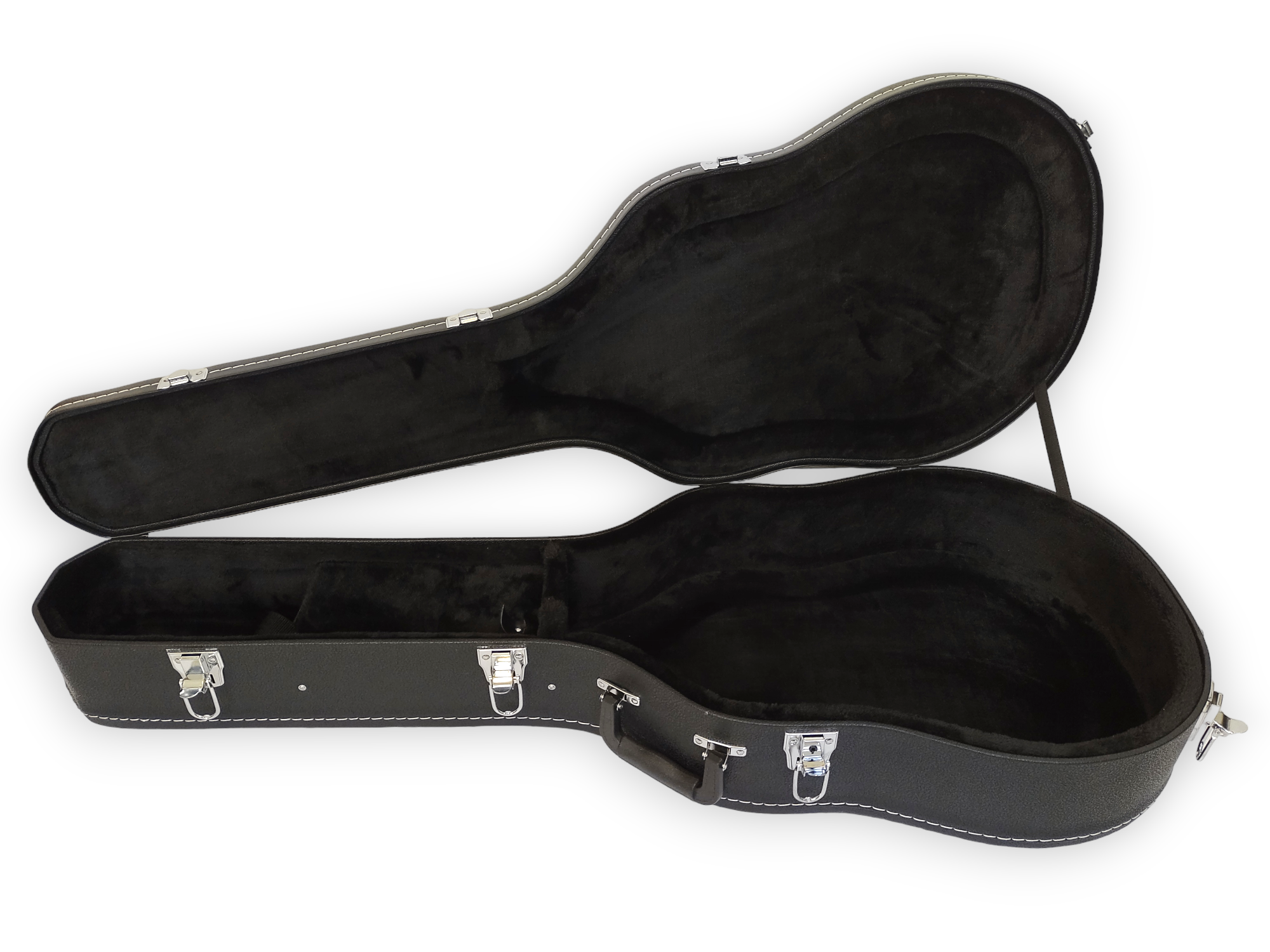 CASE MUSIC BAGS PARA GUITARRA CLÁSICA DE 39'' CUERO NEGRO MUB-14C - 4