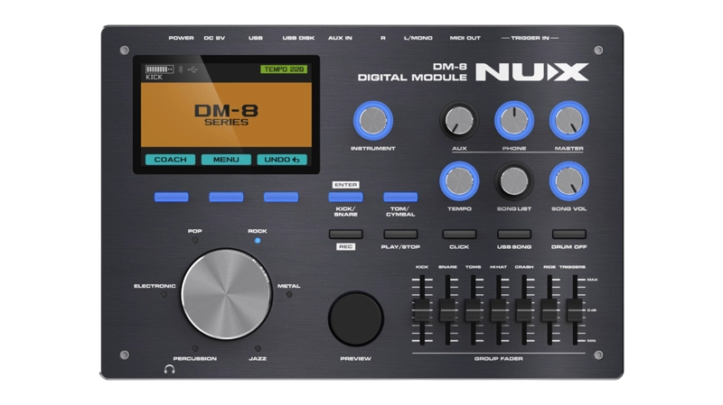 BATERÍA NUX ELECTRÓNICA DM-8 - 4